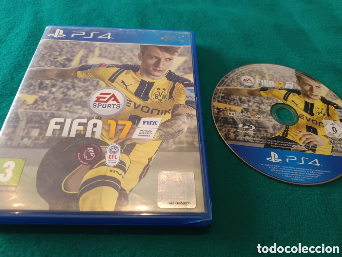 Videojuegos y consolas PS4 de segunda mano: FIFA 17 - PLAYSTATION 4 - Foto 1