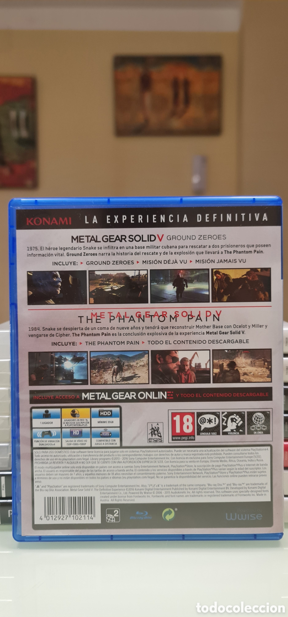 Videojuegos y consolas PS4 de segunda mano: METAL GEAR SOLID V: DEFINITIVE EXPERIENCE - Foto 3