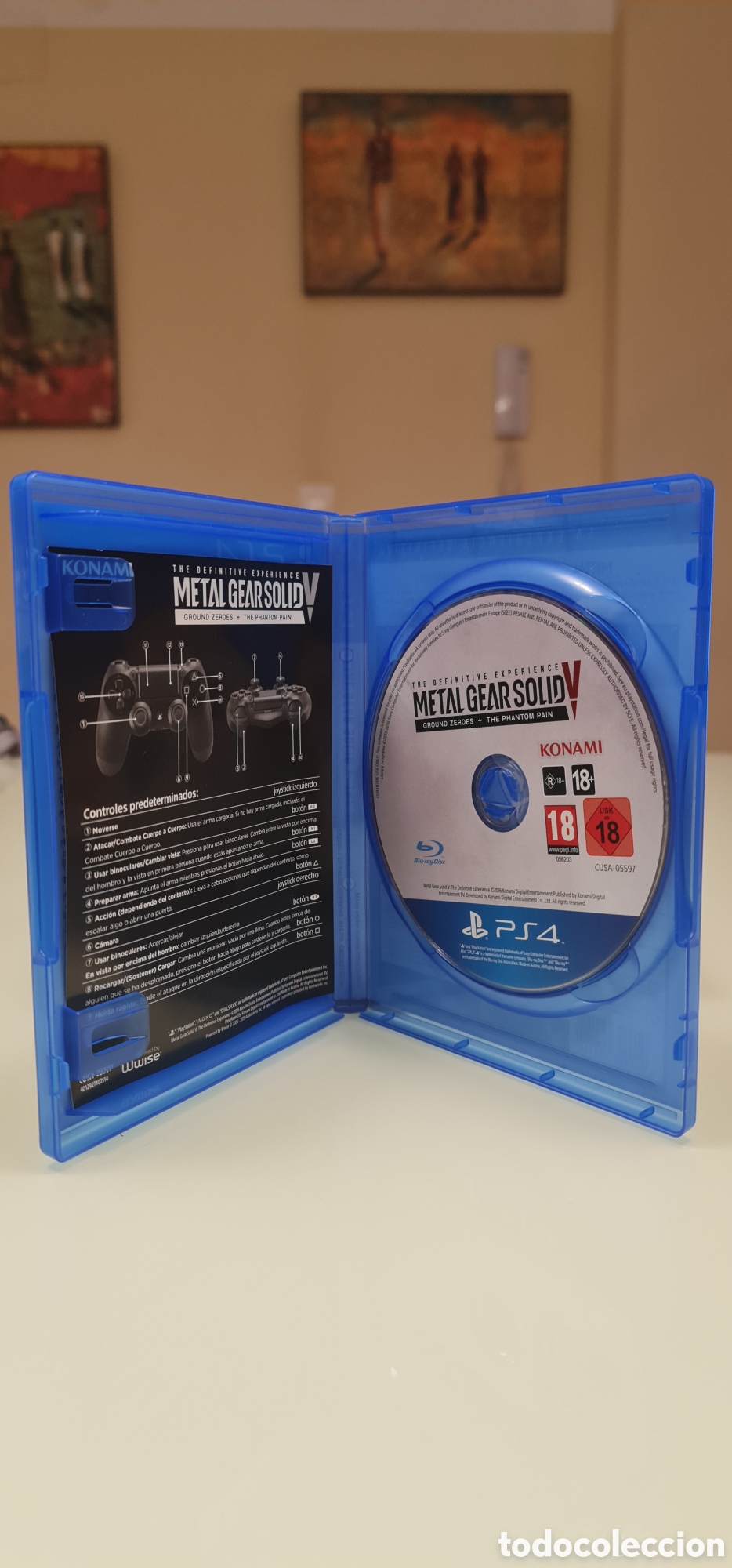 Videojuegos y consolas PS4 de segunda mano: Metal Gear Solid V: The Definitive Experience para Ps 4 Pal Espa&ntilde;a - Foto 4