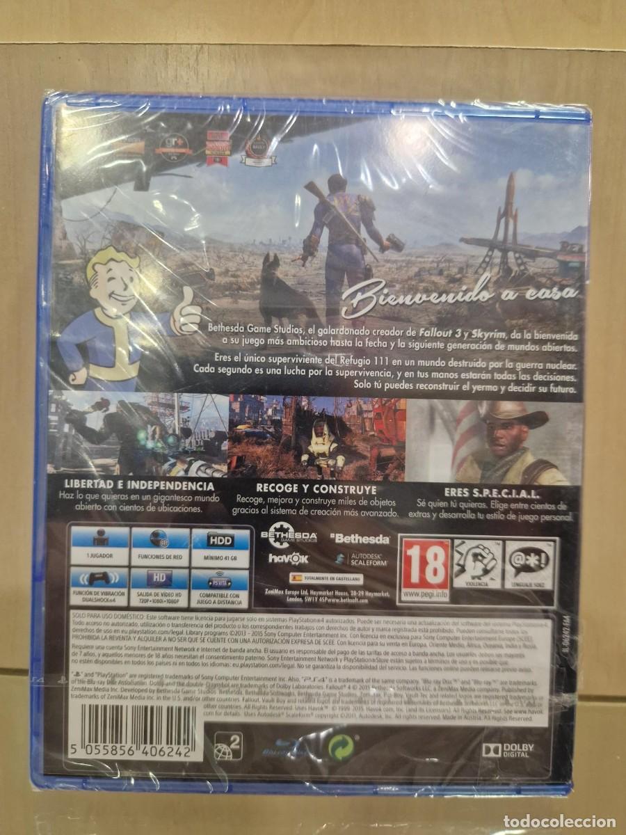 Videojuegos y consolas PS4 de segunda mano: Fallout 4 [PS4] precintado - Foto 2