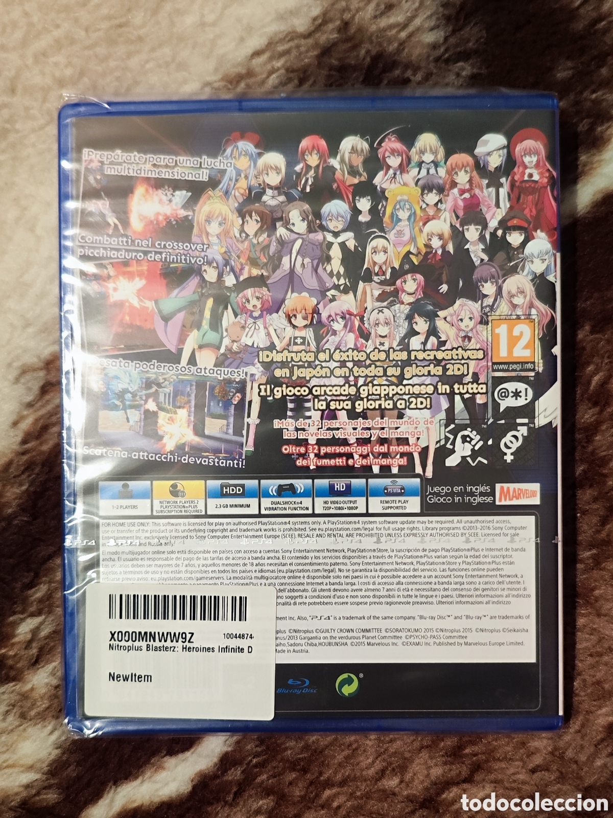 Videojuegos y consolas PS4 de segunda mano: ⚫ LIQUIDACI&Oacute;N ⚫ PS4 NITRO+ BLASTERZ HEROINES INFINITE DUEL - Foto 2