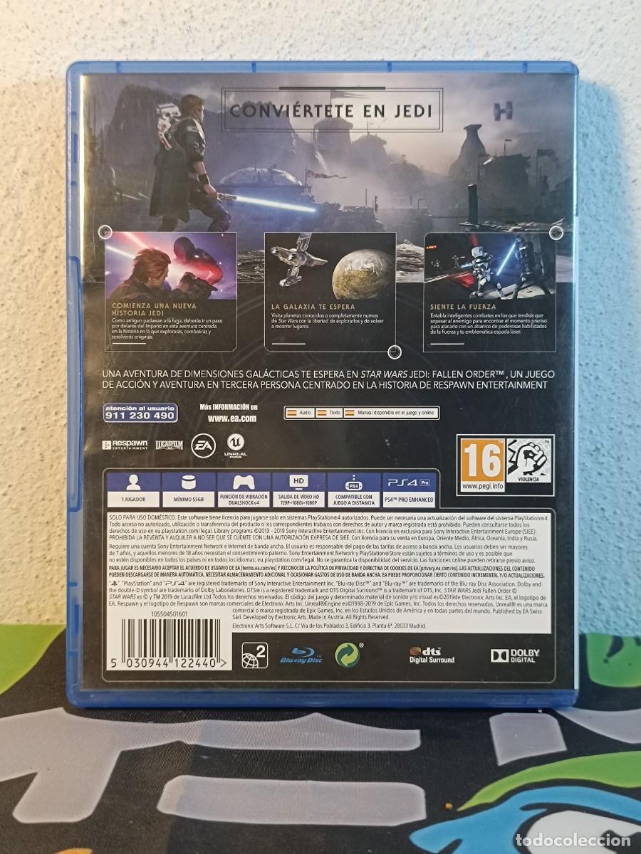 Videojuegos y consolas PS4 de segunda mano: Juego Star Wars Jedi Fallen Order Ps4 Pal Esp - Foto 6