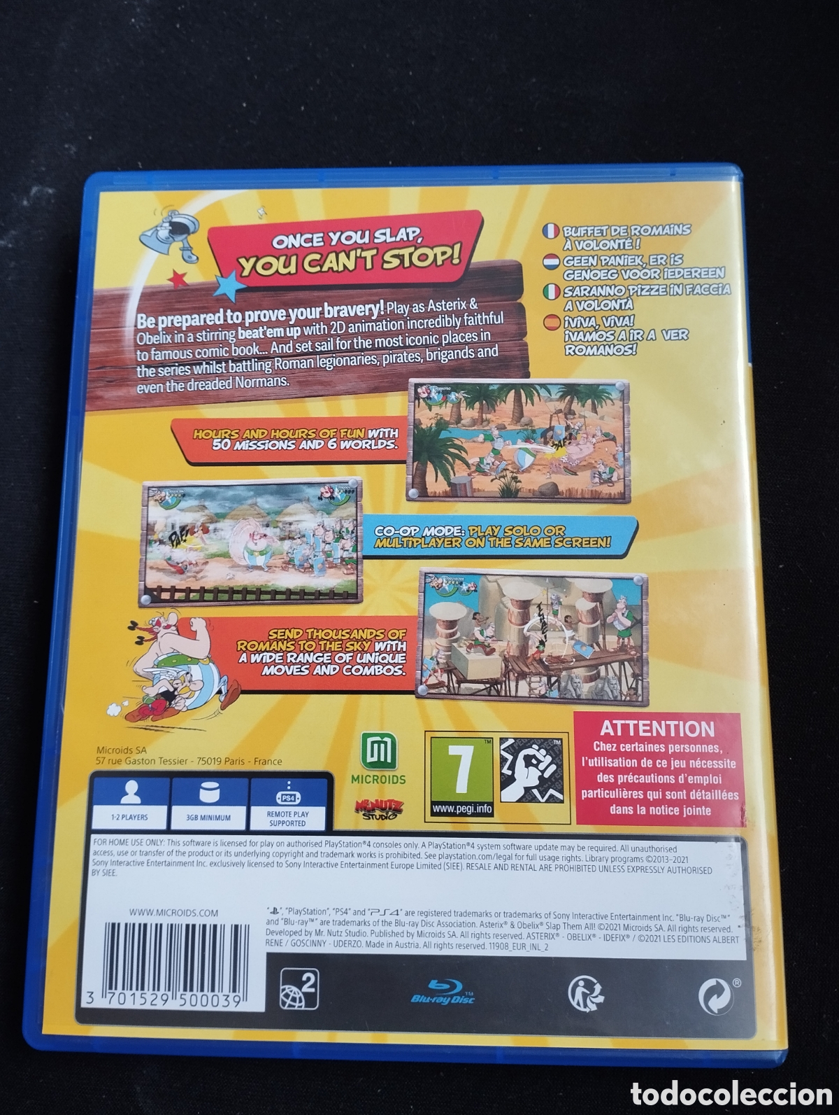 Videojuegos y consolas PS4 de segunda mano: Asterix & obelix slap them all PLAYSTATION 4 - Foto 2