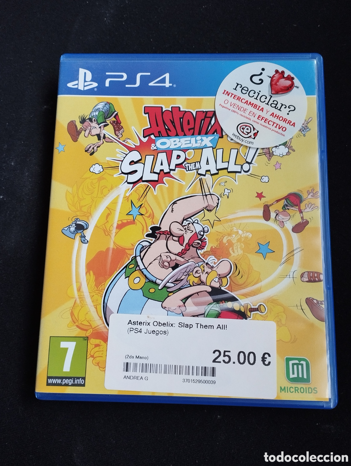 Videojuegos y consolas PS4 de segunda mano: Asterix & obelix slap them all PLAYSTATION 4 - Foto 1