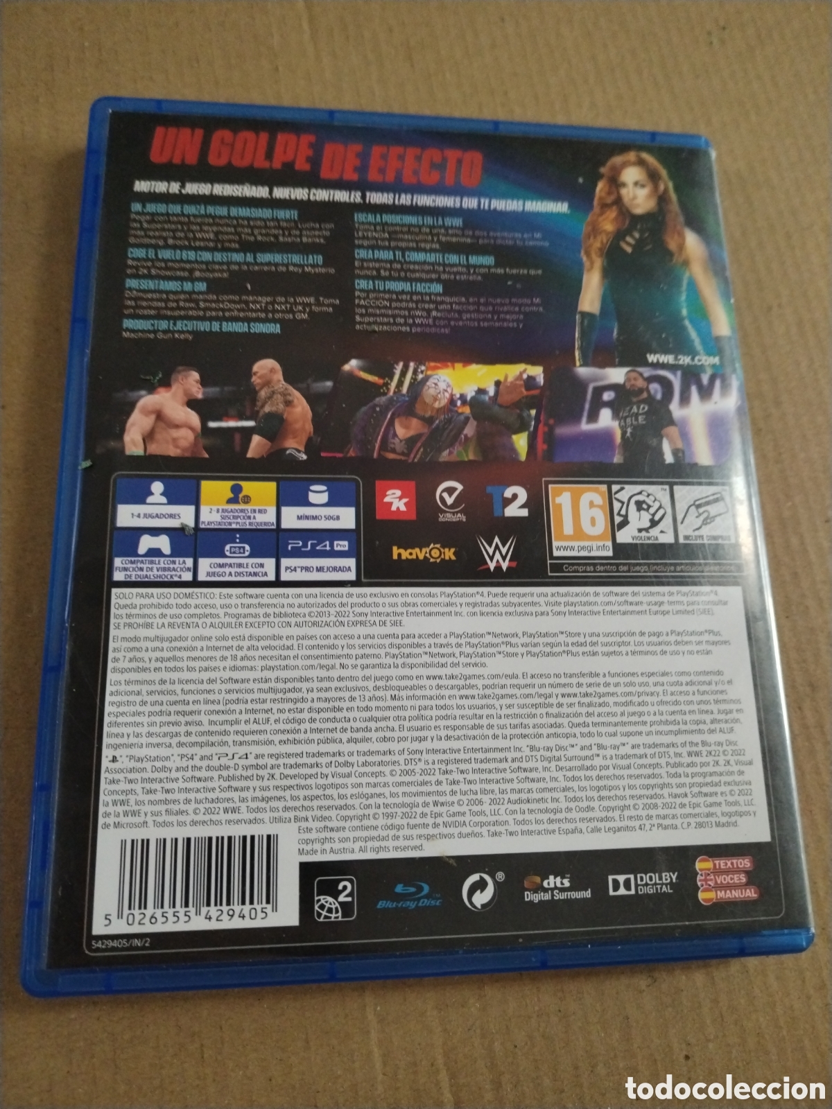 Videojuegos y consolas PS4 de segunda mano: W 2k22. Ps4. W. Playstation 4 - Foto 2