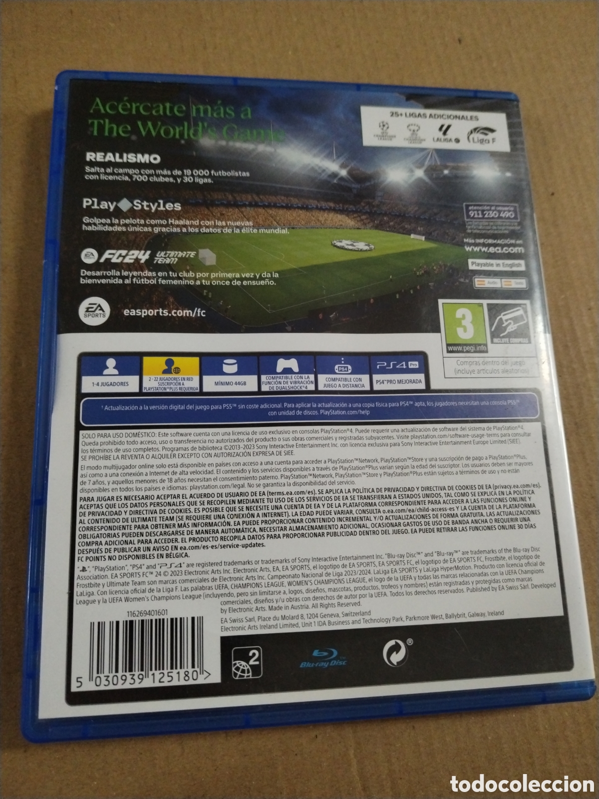 Videojuegos y consolas PS4 de segunda mano: FC 24. Ps4. W. Playstation 4 - Foto 2