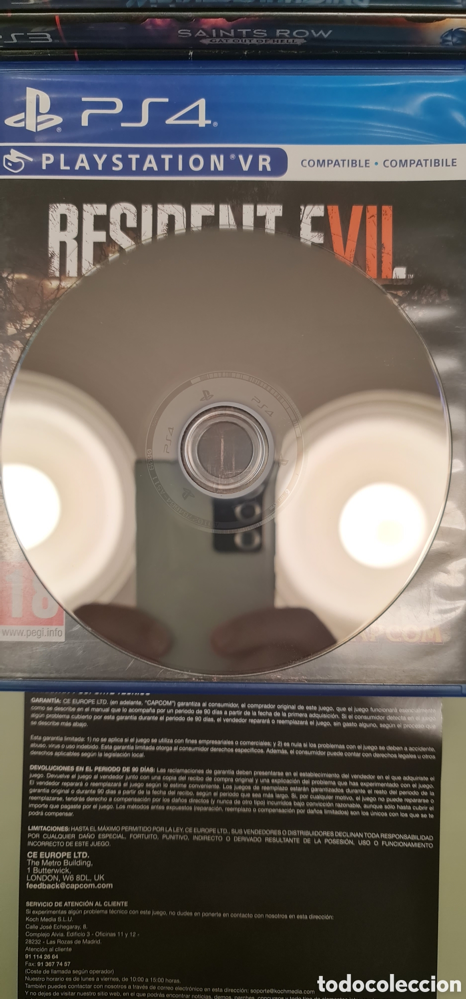 Videojuegos y consolas PS4 de segunda mano: Resident Evil 7 Biohazard PS4 PAL Espa&ntilde;a - Foto 6