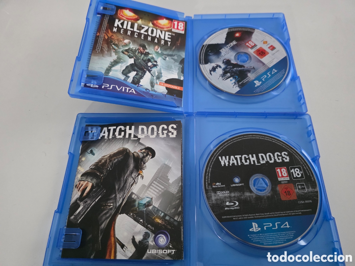 Videojuegos y consolas PS4 de segunda mano: lote ps4 killzone shadow fall + watch dogs - Foto 4