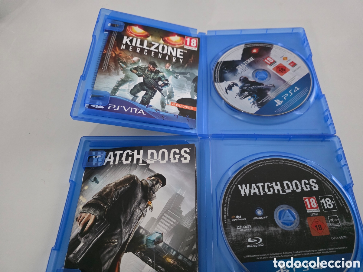 Videojuegos y consolas PS4 de segunda mano: lote ps4 killzone shadow fall + watch dogs - Foto 6
