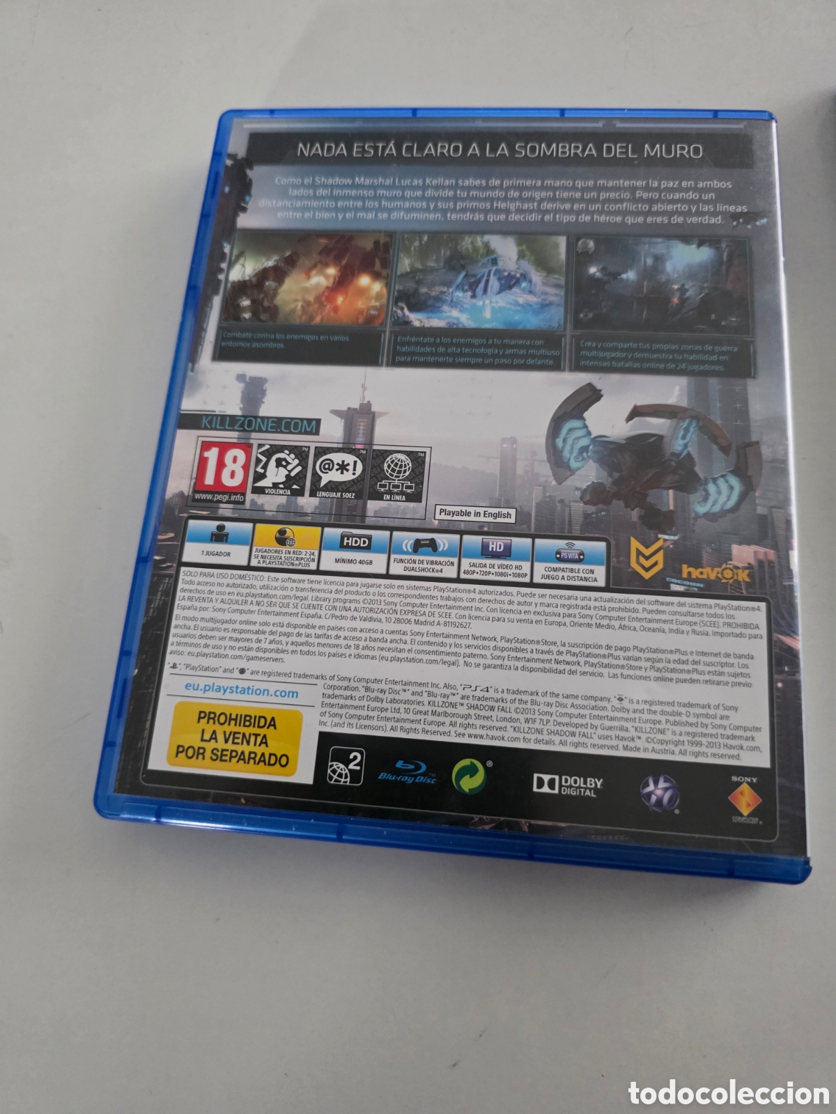 Videojuegos y consolas PS4 de segunda mano: lote ps4 killzone shadow fall + watch dogs - Foto 9