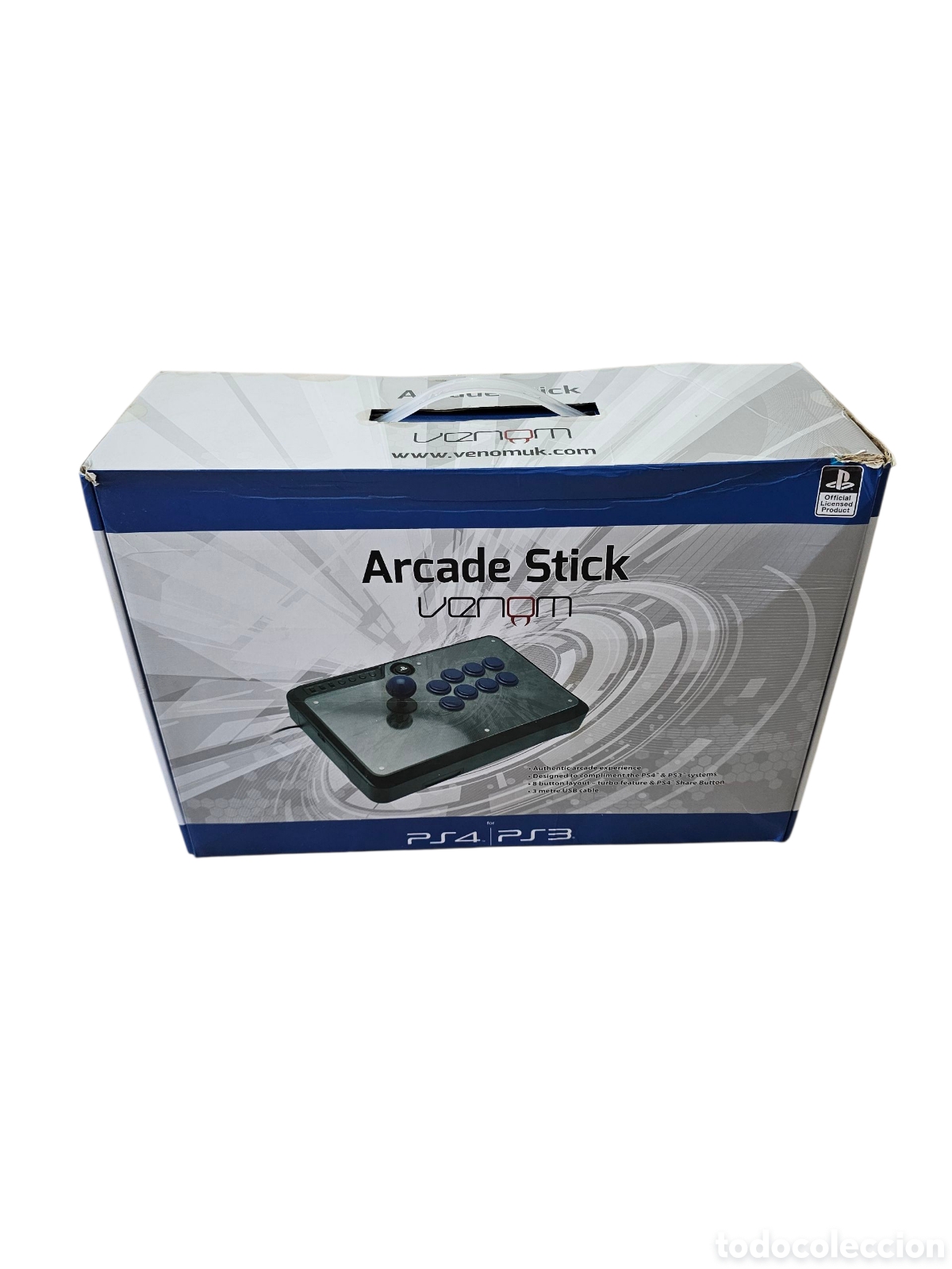 Videojuegos y consolas PS4 de segunda mano: Mando Arcade Stick Venom Para PS4/PS3 - Foto 1