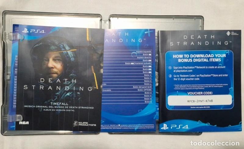 Videojuegos y consolas PS4 de segunda mano: Death Stranding Edici&oacute;n Especial Ps4 - Foto 7