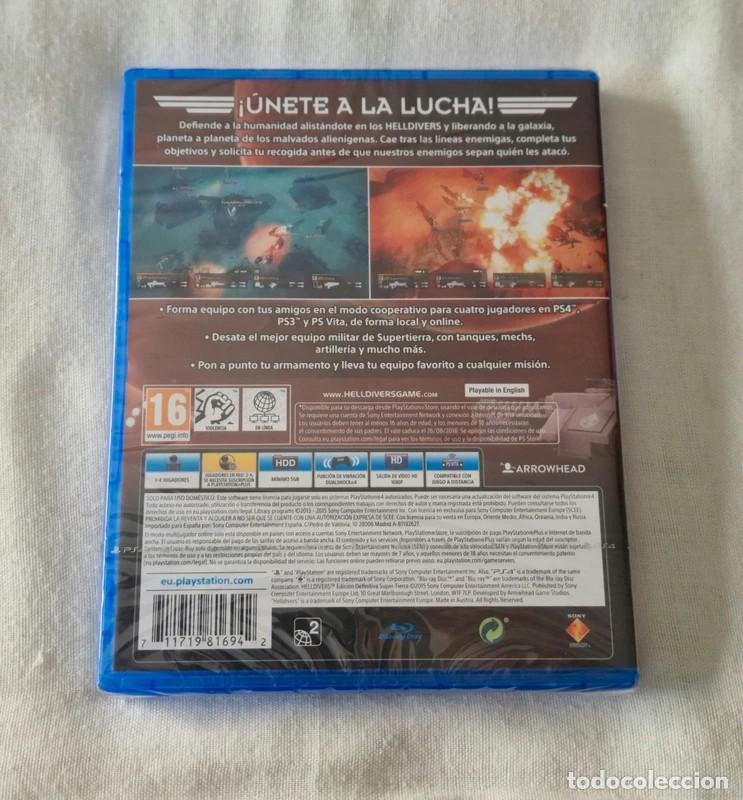 Videojuegos y consolas PS4 de segunda mano: Helldivers Edici&oacute;n Definitiva Super-Tierra Ps4 - Foto 2