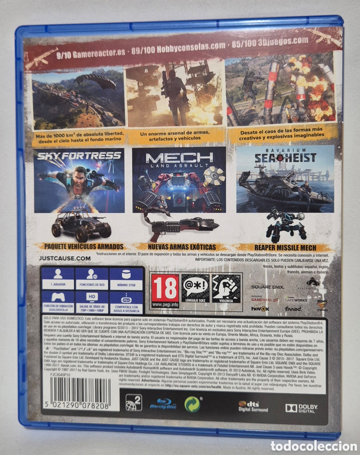Videojuegos y consolas PS4 de segunda mano: Just cause 3 (PlayStation 4) - Foto 2