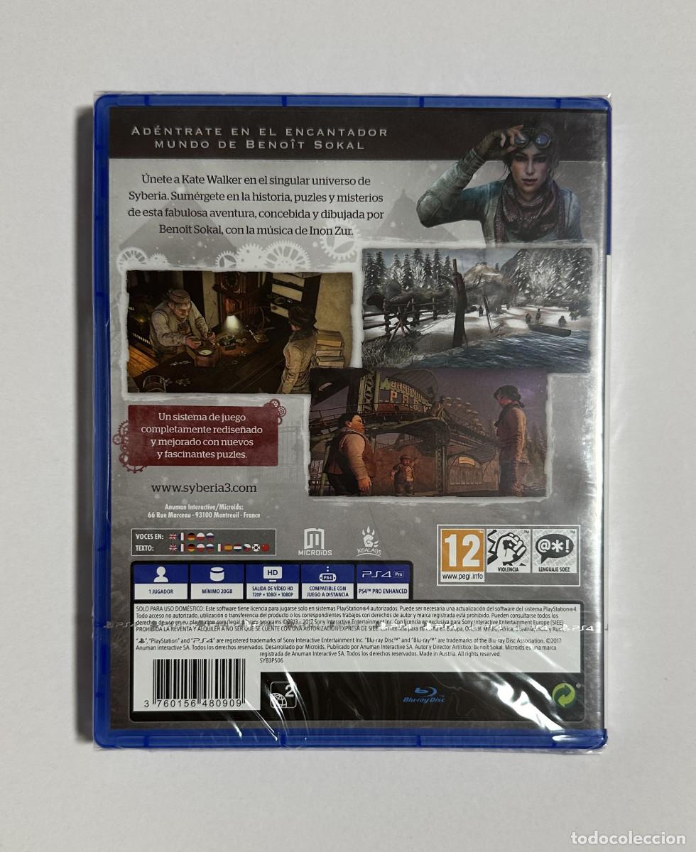 Videojuegos y consolas PS4 de segunda mano: SYBERIA 3 PS4 PAL ES - Foto 2