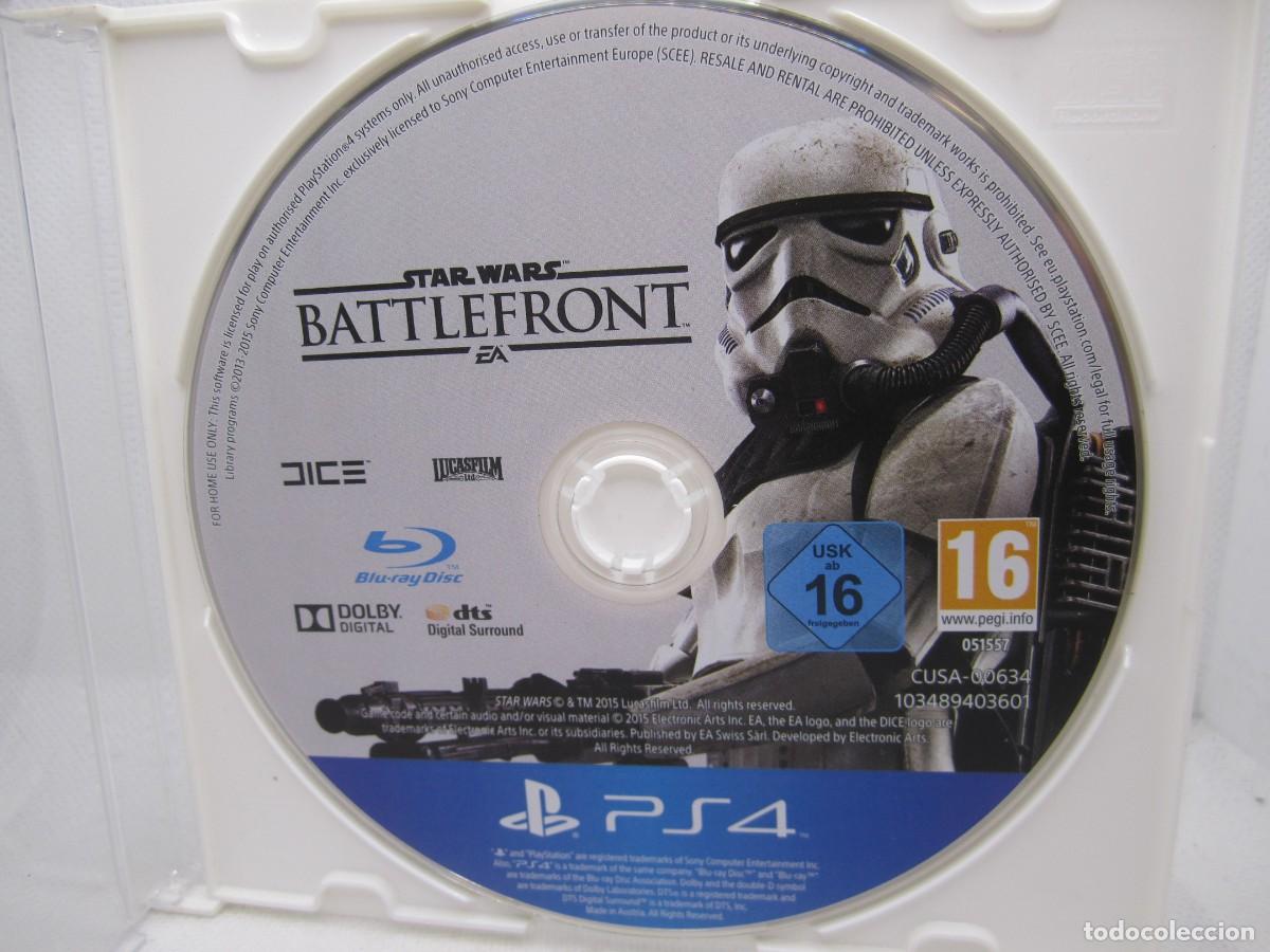 Videojuegos y consolas PS4 de segunda mano: videojuego battlefront star wars ps4 - Foto 1