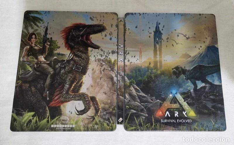 Videojuegos y consolas PS4 de segunda mano: Ark Survival Evolved Steelbook PS4 - Foto 3