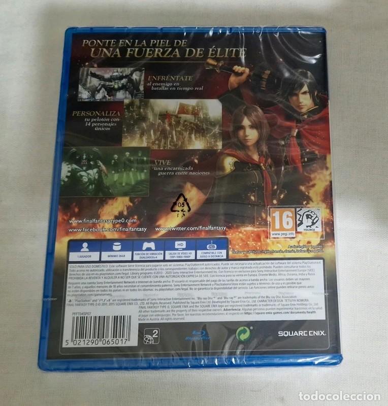 Videojuegos y consolas PS4 de segunda mano: Final Fantasy Type-0 HD PS4 - Foto 2