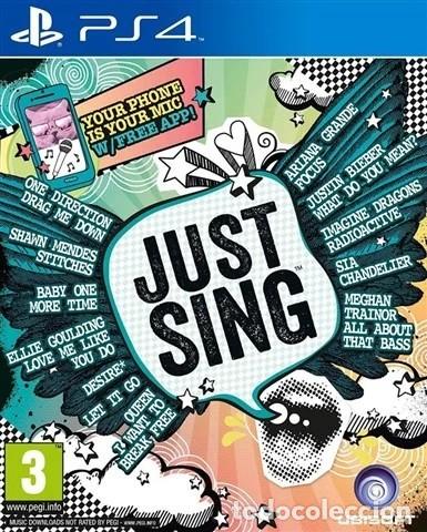 Videojuegos y consolas PS4 de segunda mano: Just Sing [PS4] Plataforma : PlayStation 4 - Foto 1