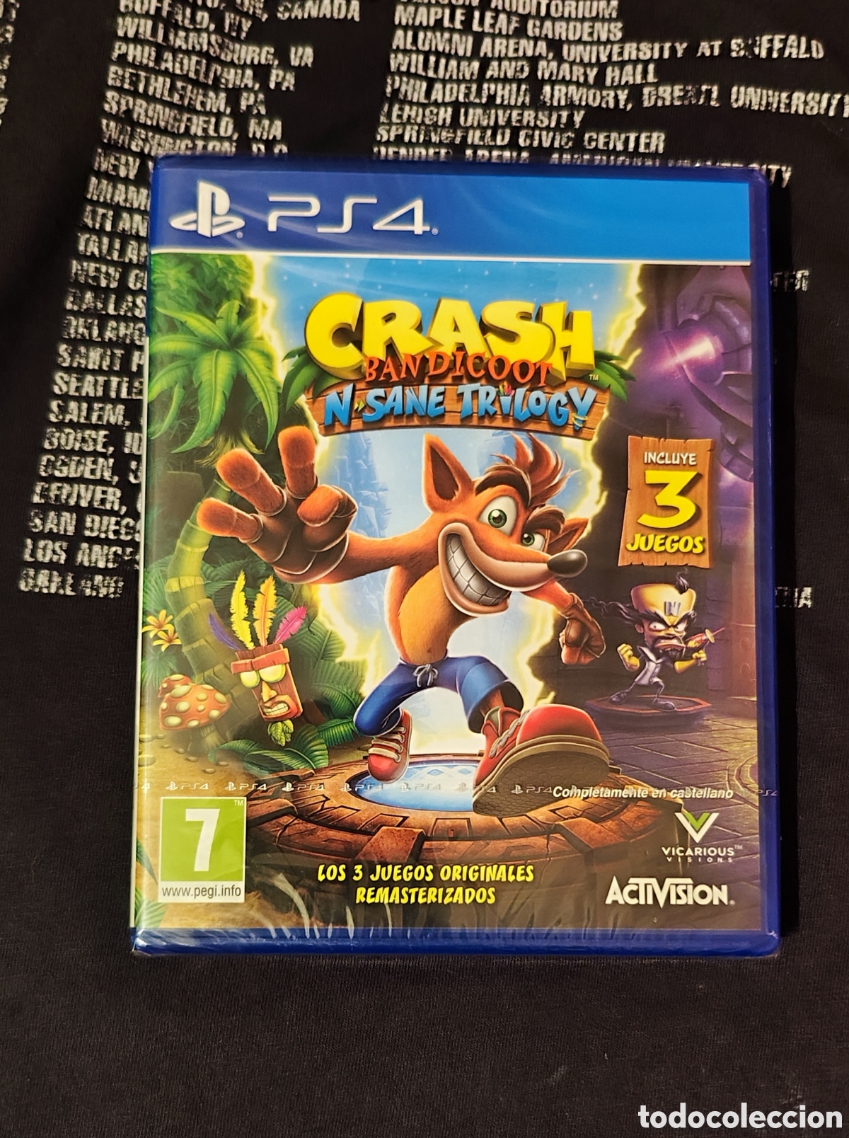 Videojuegos y Consolas PS4 de segunda mano: ⚫LIQUIDACI&Oacute;N⚫ CRASH BANDICOOT N-SANE TRILOGY PS4 PRECINTADO PRIMERA EDICI&Oacute;N