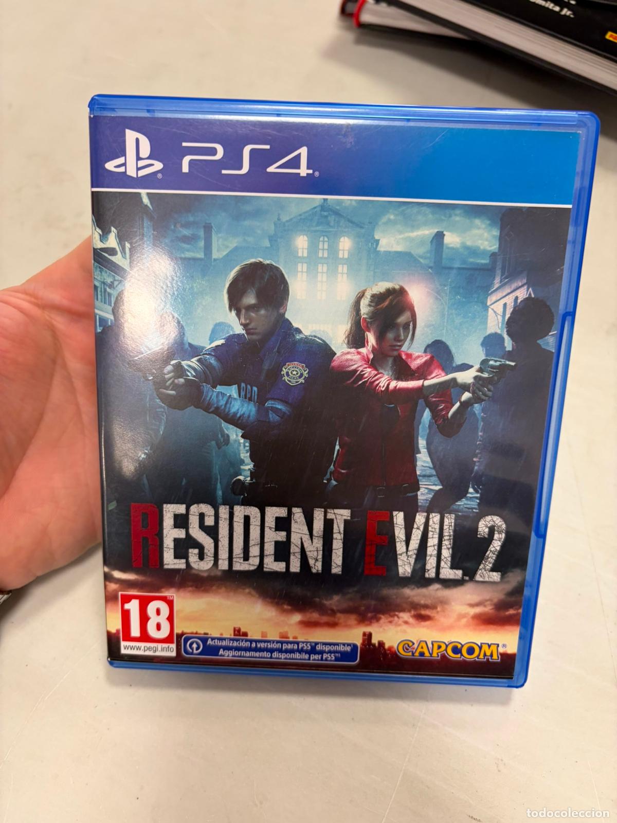 Videojuegos y Consolas PS4 de segunda mano: Resident evil 2 - Sony playstation Play station ps4 4 - PAL ESP - Completo