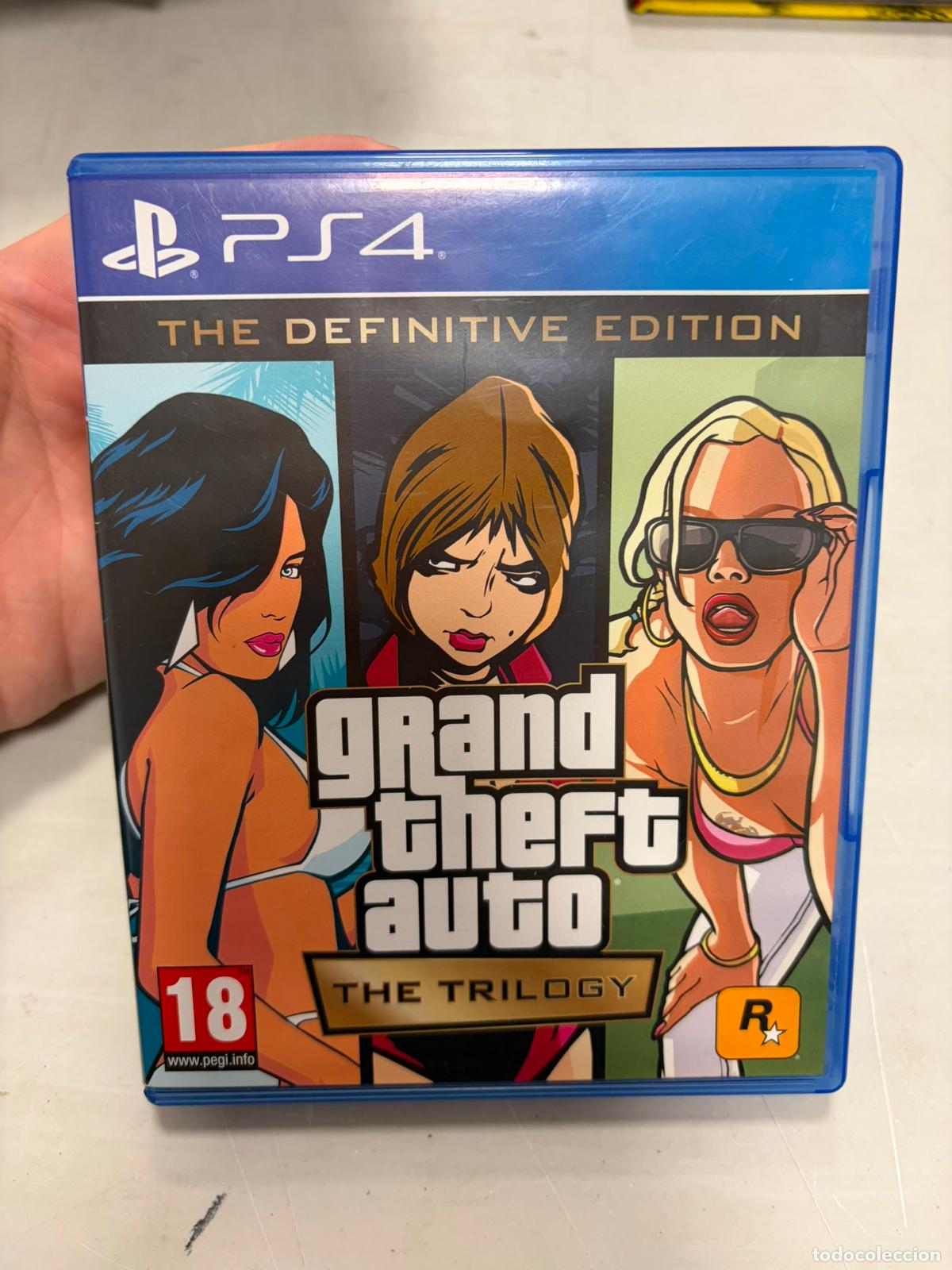 Videojuegos y Consolas PS4 de segunda mano: Grand theft auto The trilogy - Sony playstation 4 PS4 PAL ESP -
