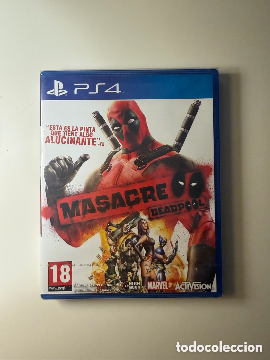 Videojuegos y Consolas PS4 de segunda mano: Masacre PS4 Deadpool (Nuevo a estrenar)