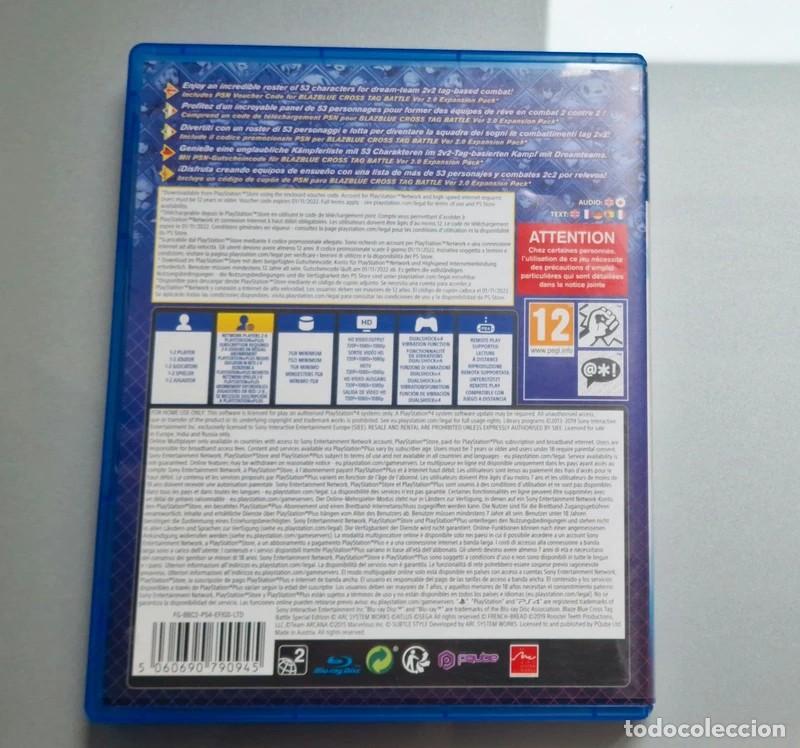 Videojuegos y consolas PS4 de segunda mano: Blazblue Cross Tag Battle Special Edition Ps4 - Foto 2