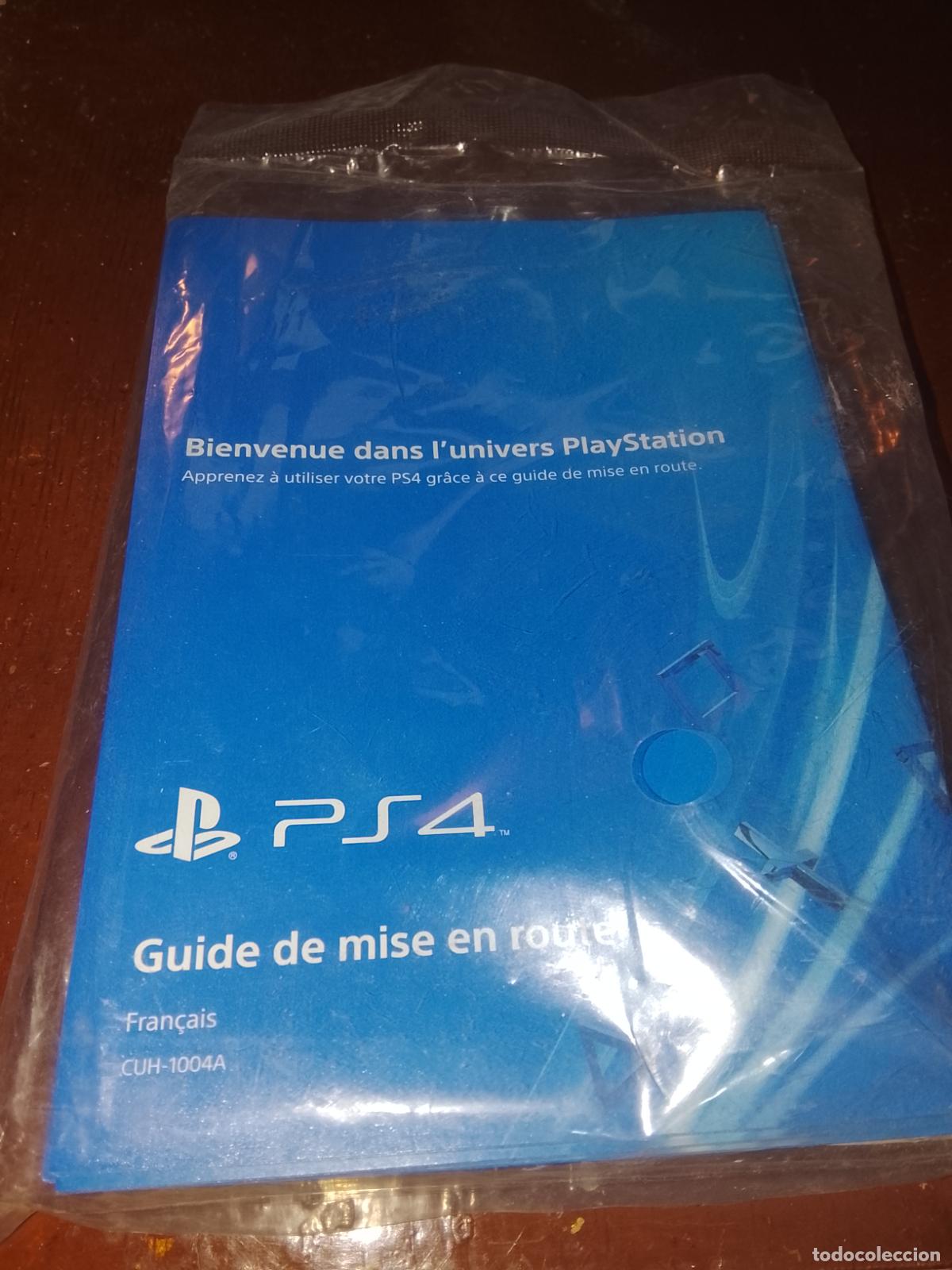 Videojuegos y Consolas PS4 de segunda mano: MANUAL PS4 PLAYSTATION 4 - GU&Iacute;A DE INICIO R&Aacute;PIDO - MODELO CUH-1004A - FRANC&Eacute;S - &iexcl;NUEVO Y PRECINTADO!