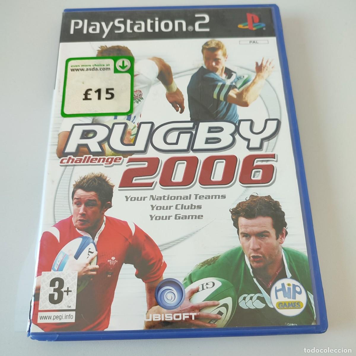 Videojuegos y Consolas PS4 de segunda mano: JUEGO PS2 PLAY 2 PLAYSTATION PAL RUGBY CHALLENGE 2006