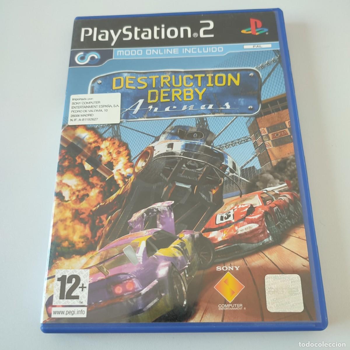 Videojuegos y Consolas PS4 de segunda mano: JUEGO PS2 PLAY 2 PLAYSTATION PAL DESTRUCTION DERBY ARENAS