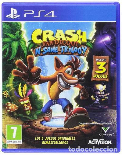 Videojuegos y Consolas PS4 de segunda mano: Crash Bandicoot N. Sane Trilogy- 5030917211072