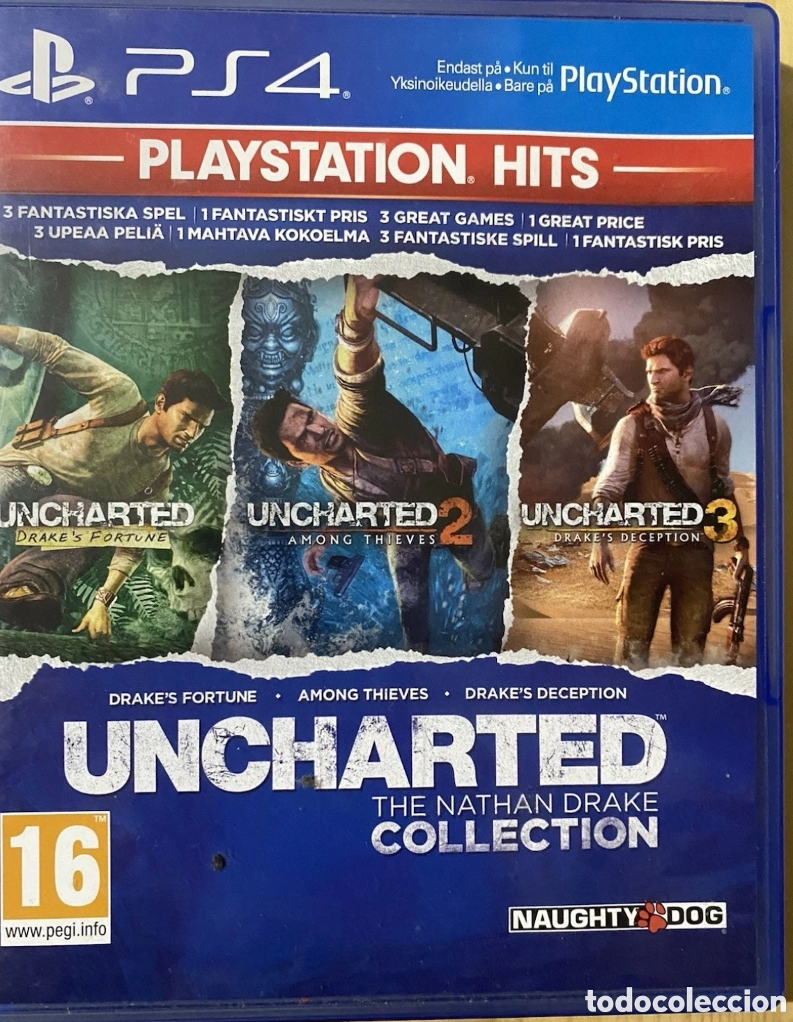 Videojuegos y Consolas PS4 de segunda mano: Uncharted: The Nathan Drake Collection
