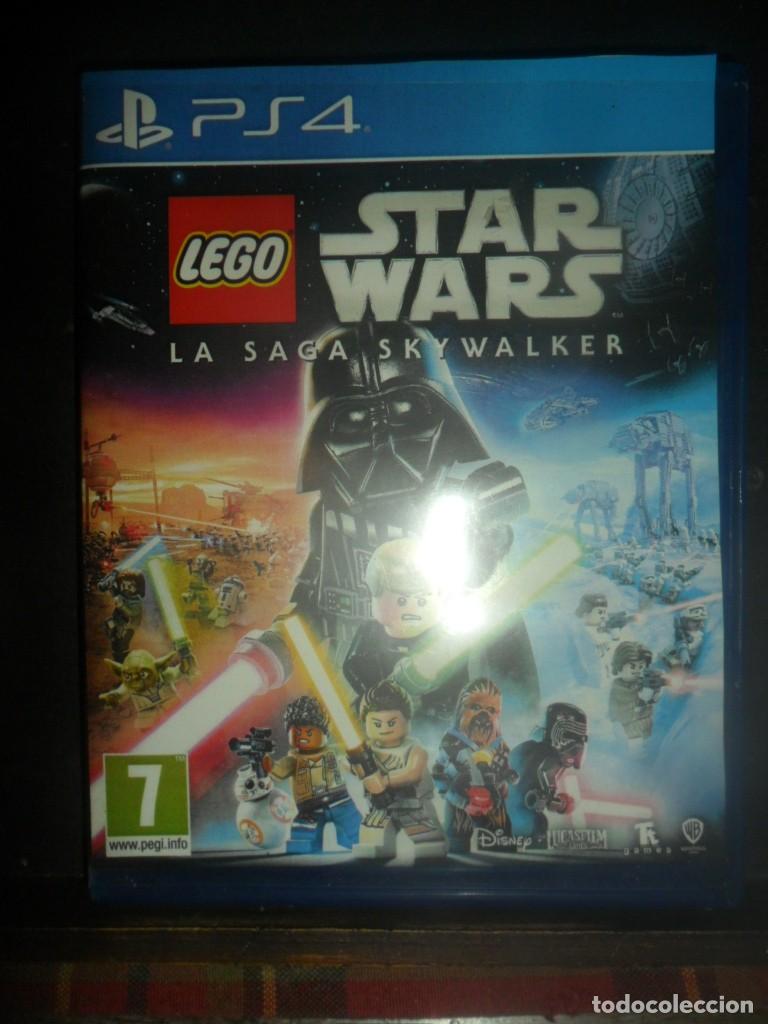 Videogiochi e Consoli: 134- Caratula y caja Lego Star Wars PS4 - SIN juego