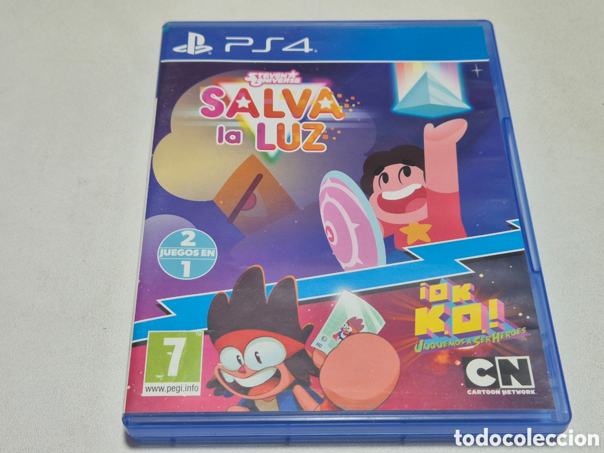 Videojuegos y Consolas PS4 de segunda mano: Steven Universe Salva la Luz + Ok K.O. Juguemos a ser Heroes