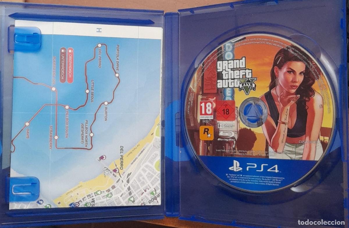 Videojuegos y consolas PS4 de segunda mano: JUEGO DE LA PS4 GRAND THEFT AUTO FIVE - Foto 2