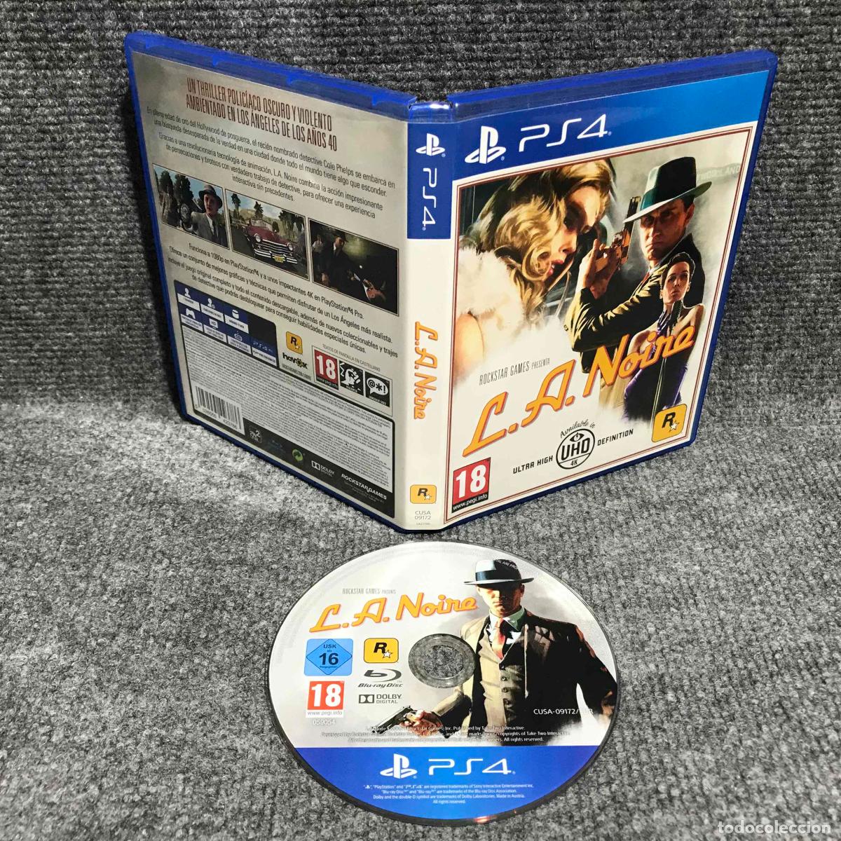 Videojuegos y Consolas PS4 de segunda mano: LA NOIRE SONY PLAYSTATION 4 PS4