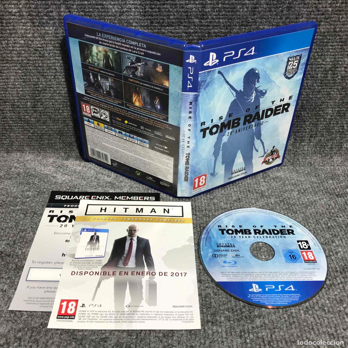 Videojuegos y Consolas PS4 de segunda mano: RISE OF THE TOMB RAIDER 20 ANIVERSARIO SONY PLAYSTATION 4 PS4