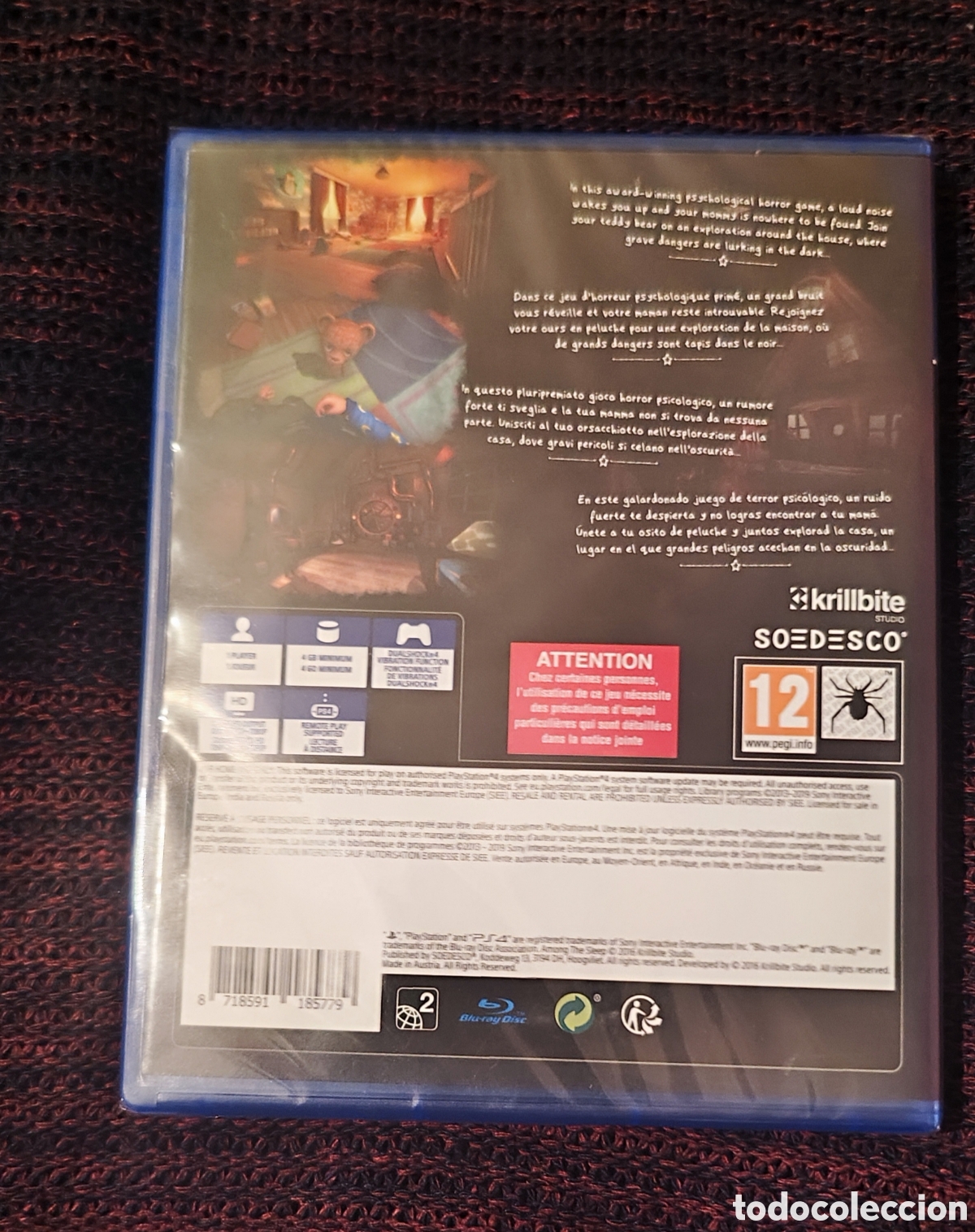 Videojuegos y consolas PS4 de segunda mano: ⚫ LIQUIDACI&Oacute;N ⚫ AMONG THE SLEEP PS4 PRECINTADO - Foto 2
