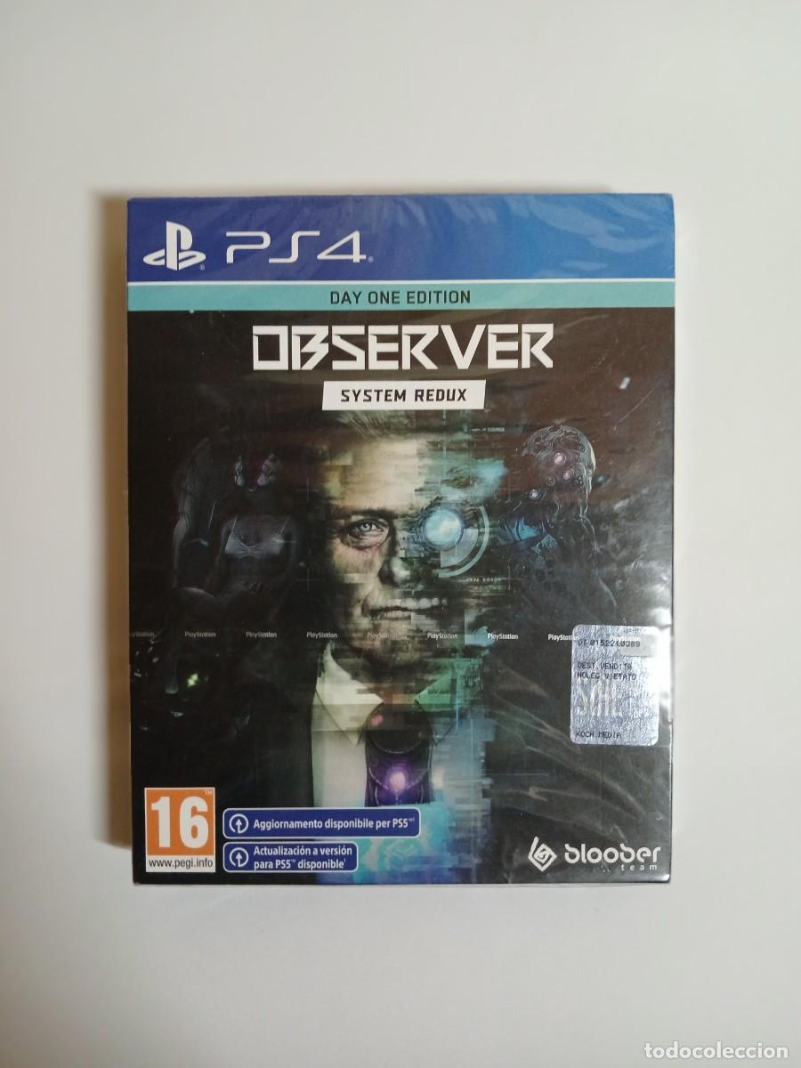 Videojuegos y Consolas PS4 de segunda mano: Observer: System Redux Day One Edition (nuevo, precintado, en espa&ntilde;ol)