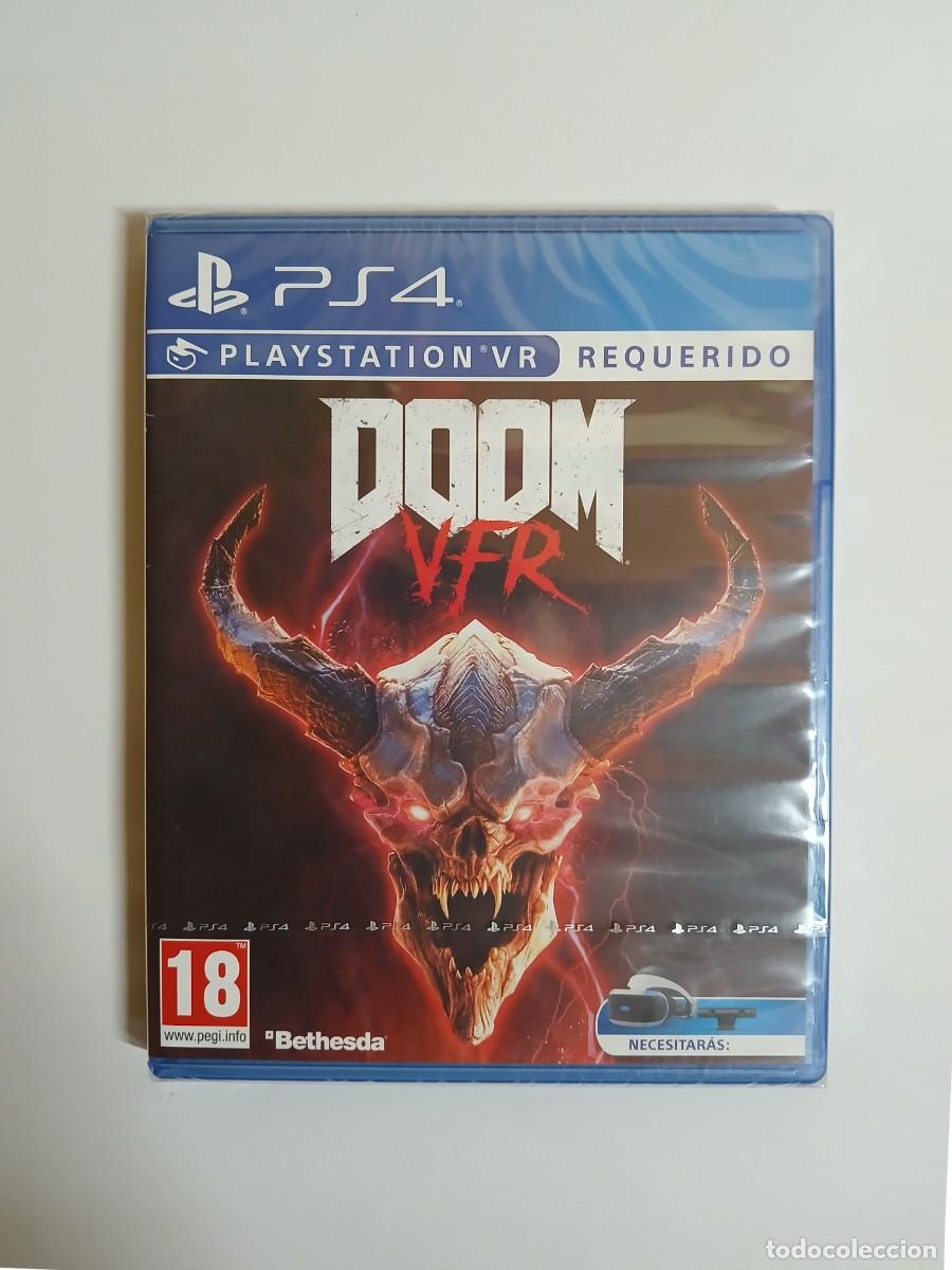 Videojuegos y Consolas PS4 de segunda mano: Doom VFR (nuevo, precintado, en espa&ntilde;ol, raro)