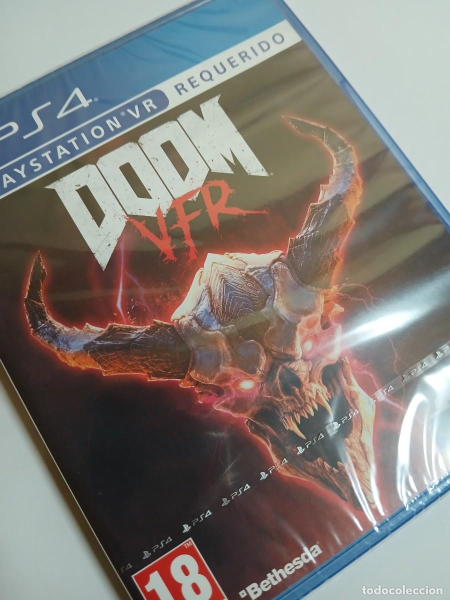 Videojuegos y consolas PS4 de segunda mano: Doom VFR (nuevo, precintado, en espa&ntilde;ol, raro) - Foto 3
