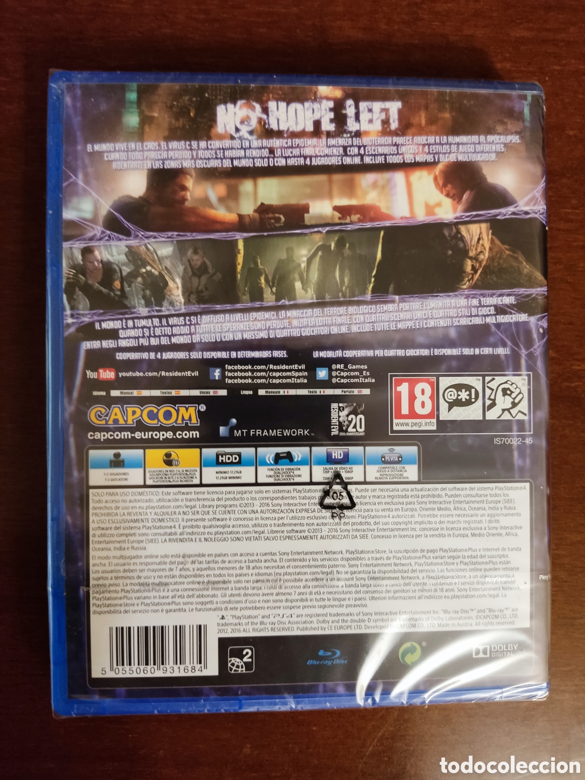 Videojuegos y consolas PS4 de segunda mano: Resident Evil 6 PS4 Precintado - Foto 2