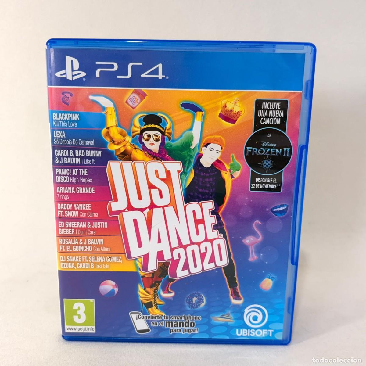 Videojuegos y Consolas PS4 de segunda mano: VIDEOJUEGO PLAYSTATION 4 - PS4 - JUST DANCE 2020 + CAJA