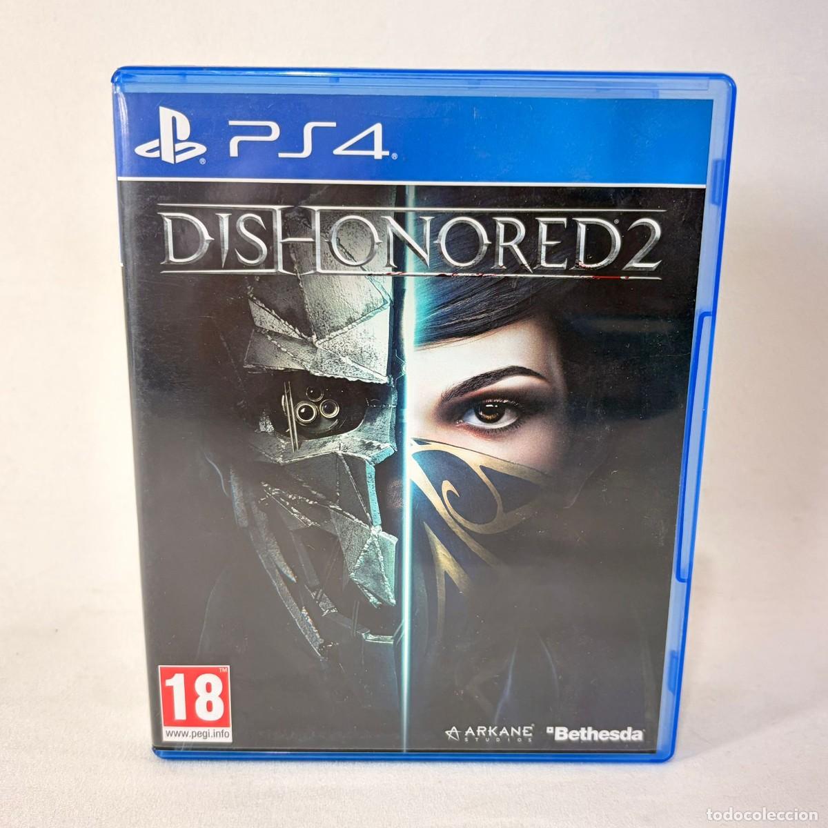 Videojuegos y Consolas PS4 de segunda mano: VIDEOJUEGO PLAYSTATION 4 - PS4 - DISHONORED 2 + CAJA