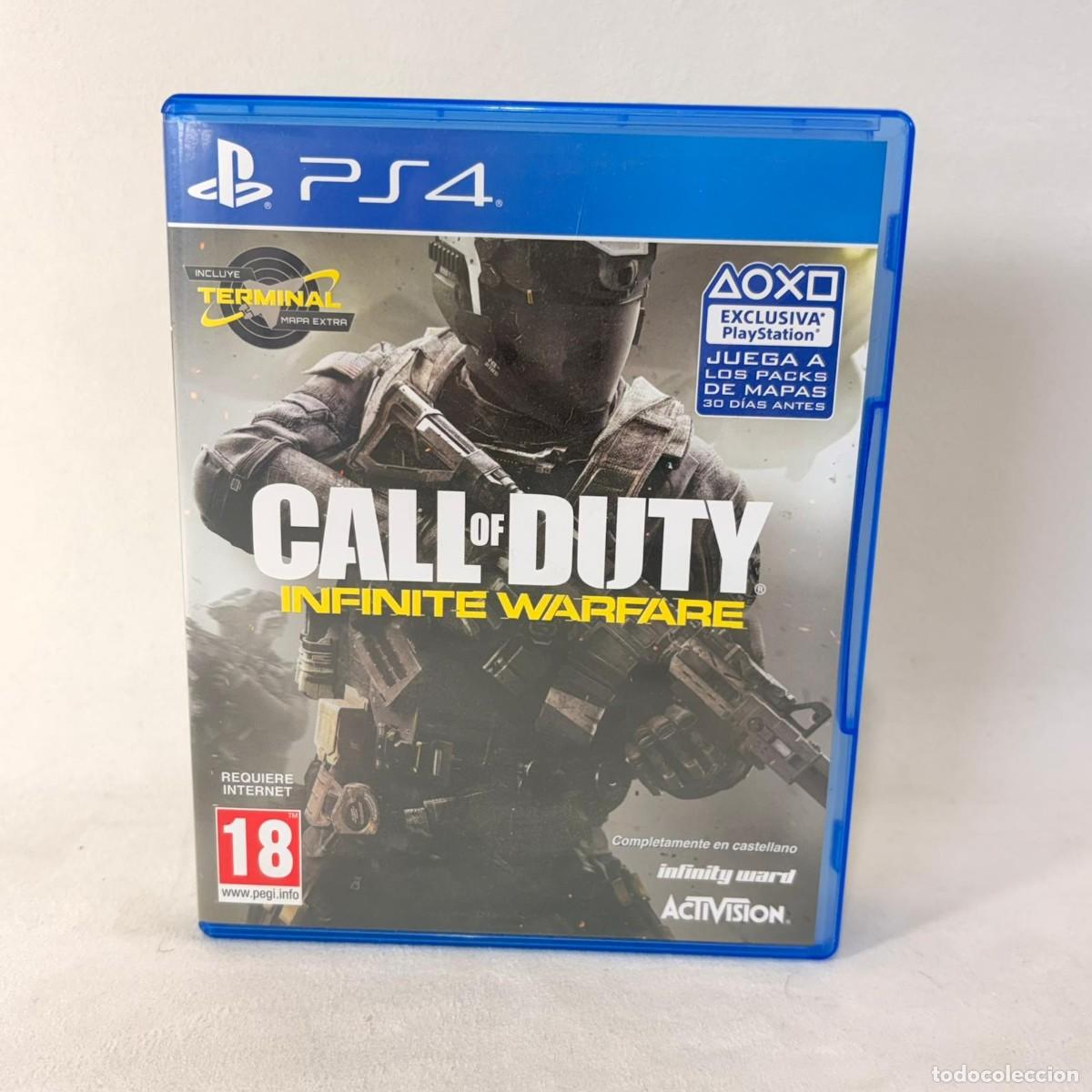 Videojuegos y Consolas PS4 de segunda mano: VIDEOJUEGO PLAYSTATION 4 - PS4 - CALL OF DUTY INFINITE WARFARE + CAJA