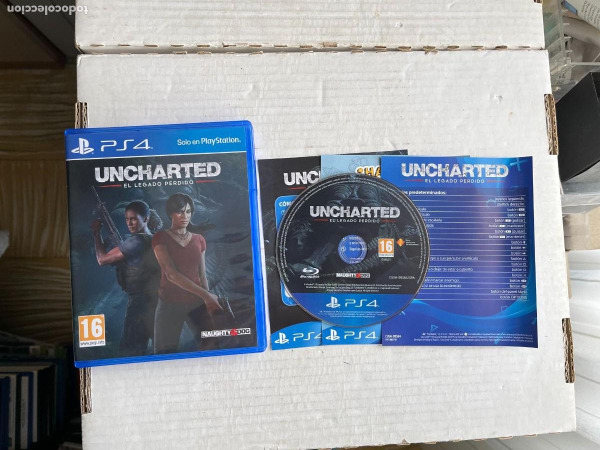 Videojuegos y Consolas PS4 de segunda mano: UNCHARTED EL LEGADO PERDIDO - PS4 PLAYSTATION 4 PLAY STATION KREATEN