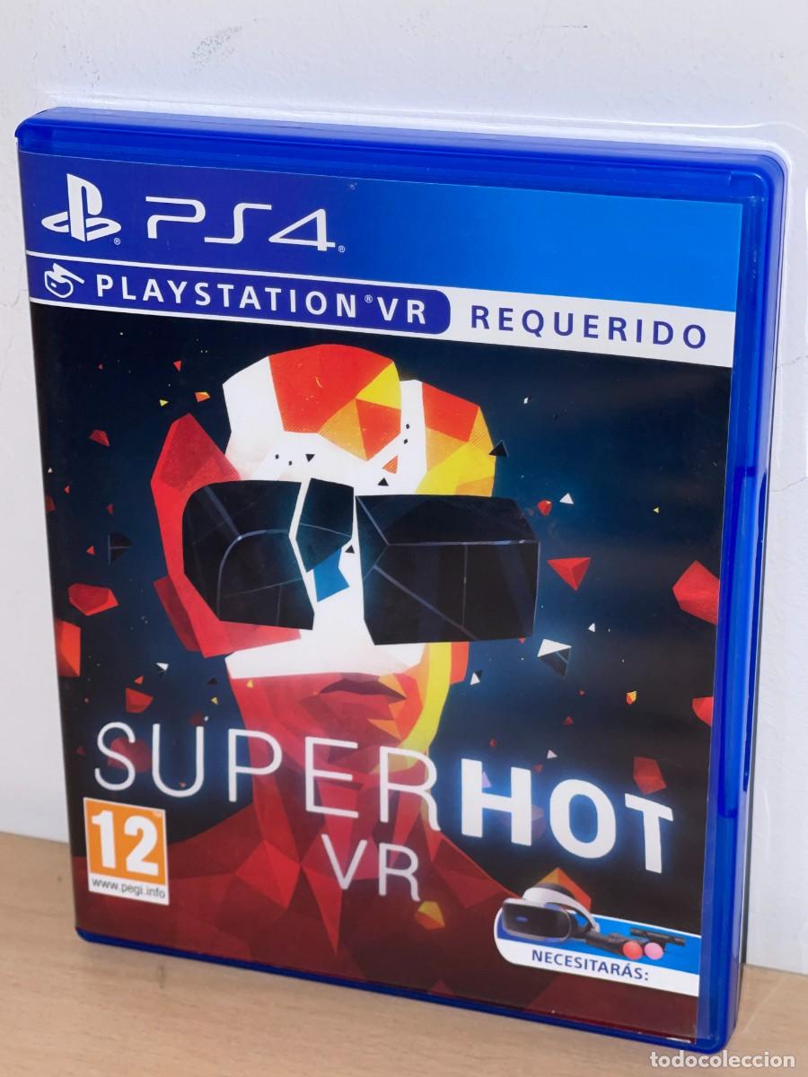 Videojuegos y Consolas PS4 de segunda mano: Sony PlayStation 4 PS4 Juego SUPERHOT VR Blu-Ray Disc play station psx psfour super hot vr RARO!!