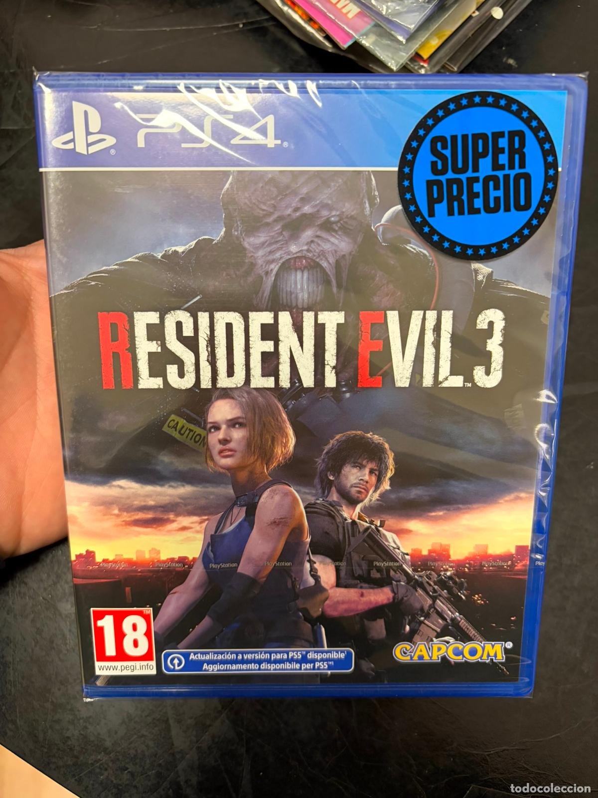 Videojuegos y Consolas PS4 de segunda mano: Resident evil 3- Sony playstation 4 Ps4 pal esp nuevo precintado