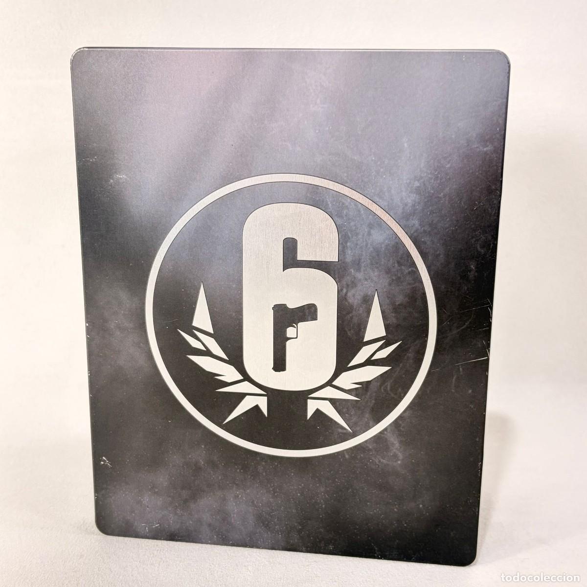 Video Games and Consoles PS4: VIDEOJUEGO PLAYSTATION 4 - PS4 - TOM CLANCY'S - RAINBOW SIX SIEGE - STEELBOOK + CAJA